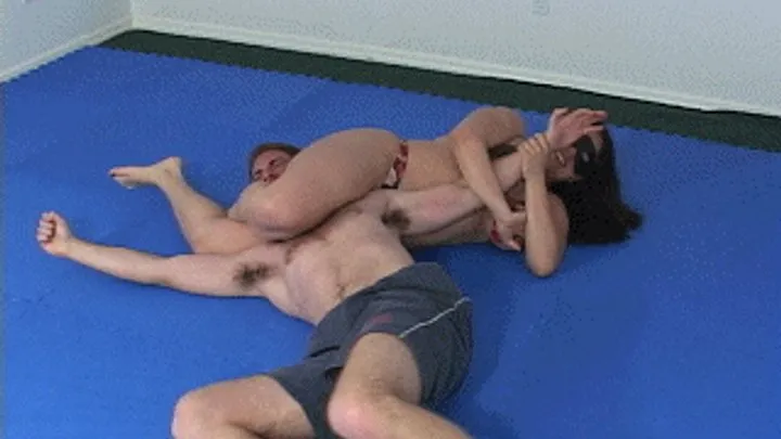 Brutal Women Wrestling Videos - Queenie vs Richard (Richards destruction)-HD WMV