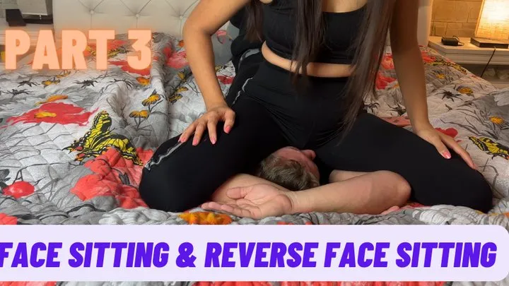 Mean Asian Wife Facesitting - Face Sitting in Leggings | Merciless Female Domination Humiliation For Powerless Loser | WMV
