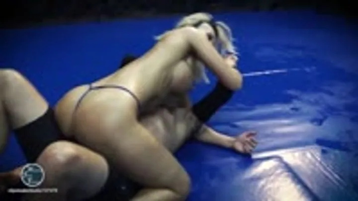 Wrestling Fetish Fantasy - BWS - Karina vs Black Grappler, The Rematch, the wrestling challenge part 1, 1080HD, mp4