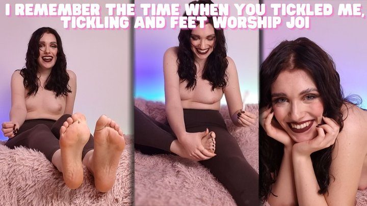 Wetschoolgirl - Feet JOI while I Tickle My Feet