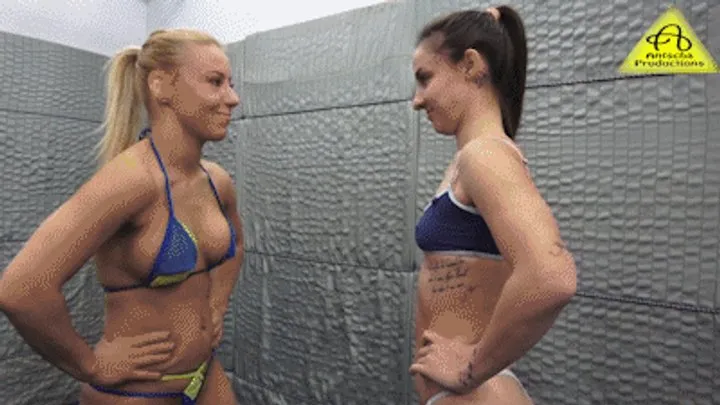 Antschas Wrestling And Fetish Store - Amirah vs Princess Nikki wrestling match