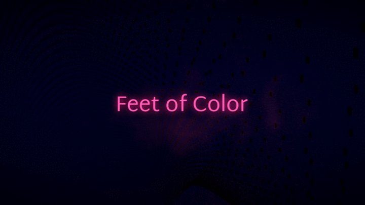 Feet Of Color - Mrs Claus Foot JOI