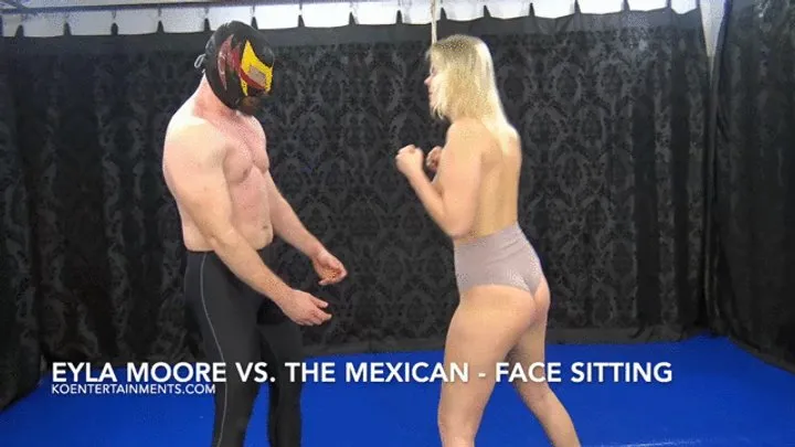 European Fight Club Mixed Wrestling - Eyla Moore vs The Mexican – Face Sitting