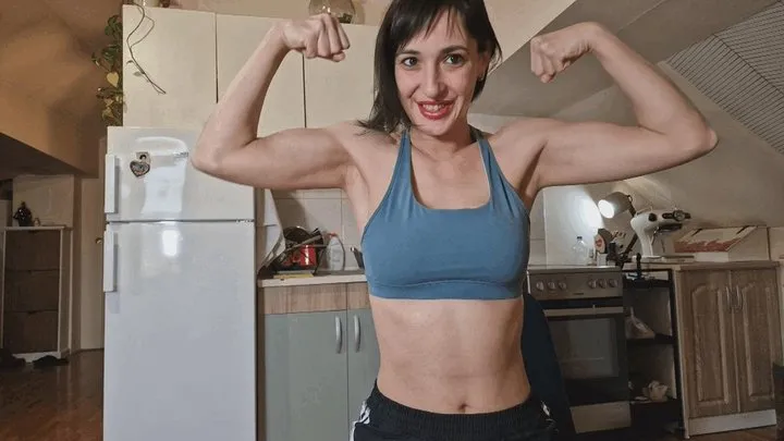 Karatemistress - Come armwrestle with me