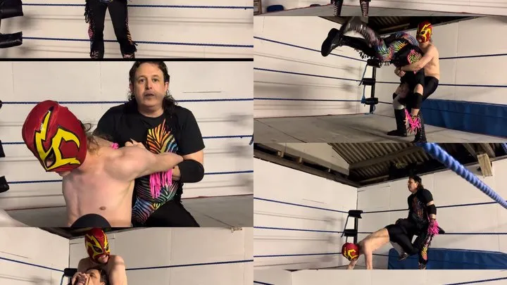 Nadia Sapphire - Piledrivers, victory pose & tombstone