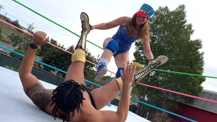 Butt Wrestling Inc - Amazon Nutcracker Battles Muscle Man