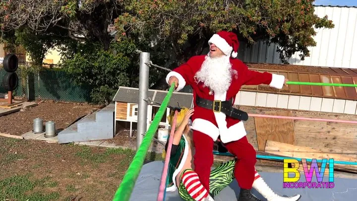 Butt Wrestling Inc - Naughty Elf Steals Christmas