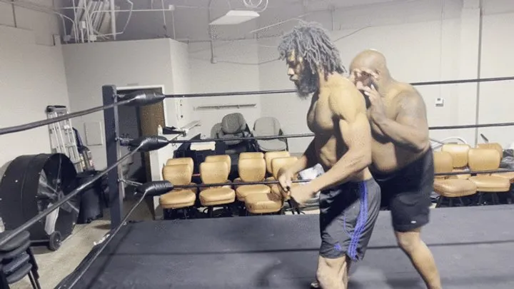 Pandemic Pro Wrestling - Muscled Jag takes on the Big Beast