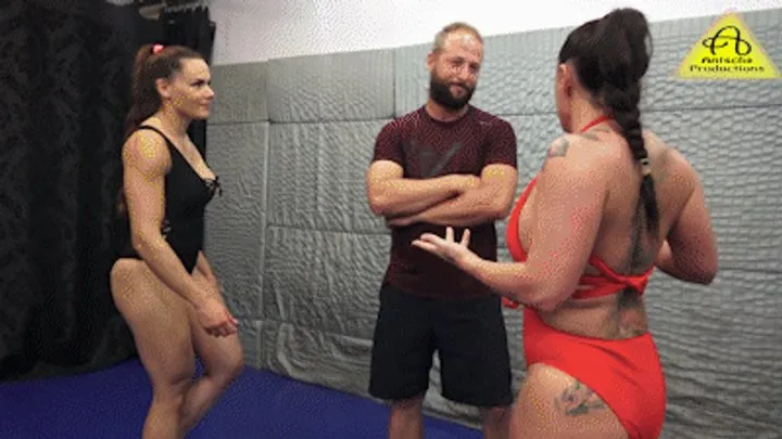 Antschas Wrestling And Fetish Store - Dolly and Lexi vs Tom
