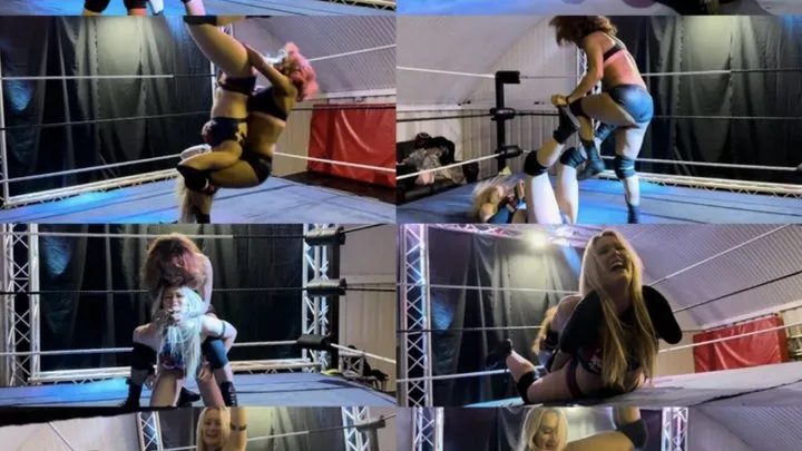 Nadia Sapphire - piledrivers, crotch stomping & camel clutches