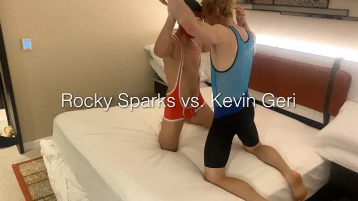 Rocky Sparks - Rocky Sparks vs Kevin Geri: Wrestling,Gut Punching, Foot Play, Trampling, Gas Pedaling