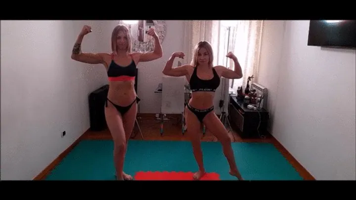 Wrestling Store. - PAMELA STRONG VS SAMANTHA , FULL CHALLENGE