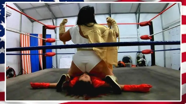 Modest Moms Wrestling - SuperStinkface!