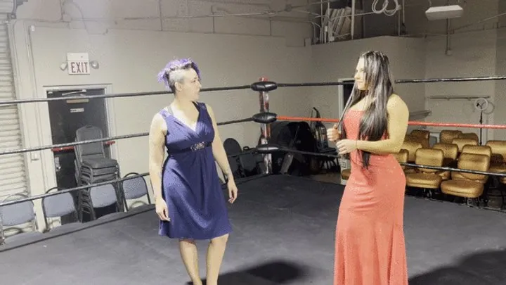 Pandemic Pro Wrestling - Valentines Evening Gown Match