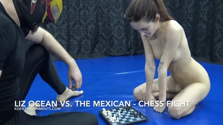 European Fight Club Mixed Wrestling - Liz Ocean vs The Mexican, Chess Fight