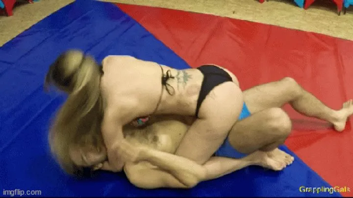 Grappling Gals - GR 413 Lisa King vs Male Challenger mp4