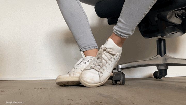 Dollhouse Studio - DIRTY ADIDAS SNEAKERS AND HER DIRTY SOCKS - MOV HD