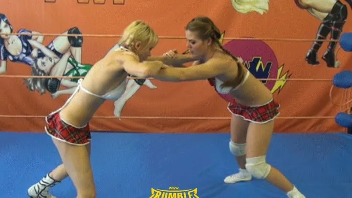 Russianwomanwrestling - Lilu vs Natali - Female Pro Wrestling Fight - RM201