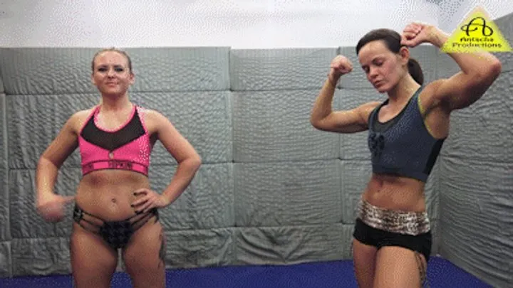 Antschas Wrestling And Fetish Store - Kim vs Siren female wrestling match