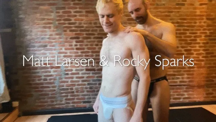 Rocky Sparks - Competitive Jockstrap Wrestling with Matt Larsen