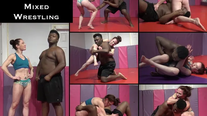 Doom Maidens Wrestling - VeVe Lane vs Mighty: Competitive Mixed Wrestling