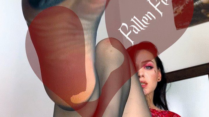 Fallen Feet - Pantyhose JOI + CEI