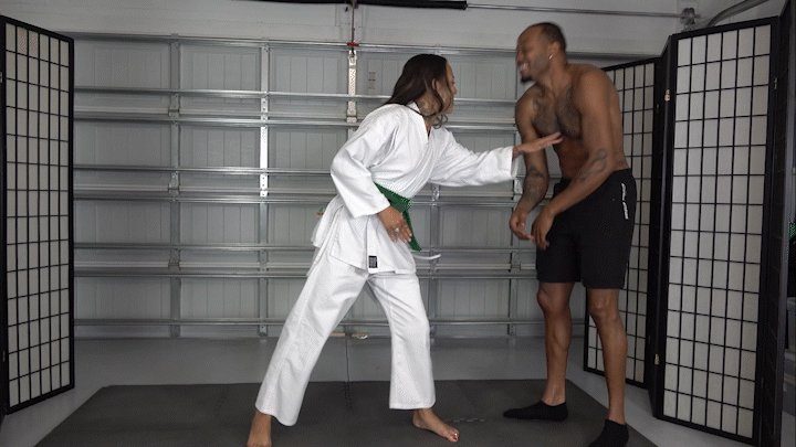 Karate Domination - MEIKO EARNS HER BLUE KARATE BELT