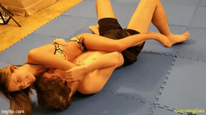 Grappling Gals - GR 414 London Evans vs Jake mp4