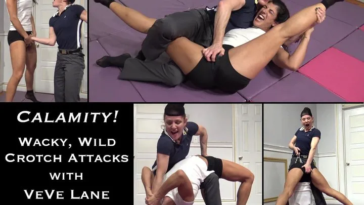 Doom Maidens Wrestling - Calamity! Wacky, Wild Crotch Attacks with VeVe Lane & Bianca Blance