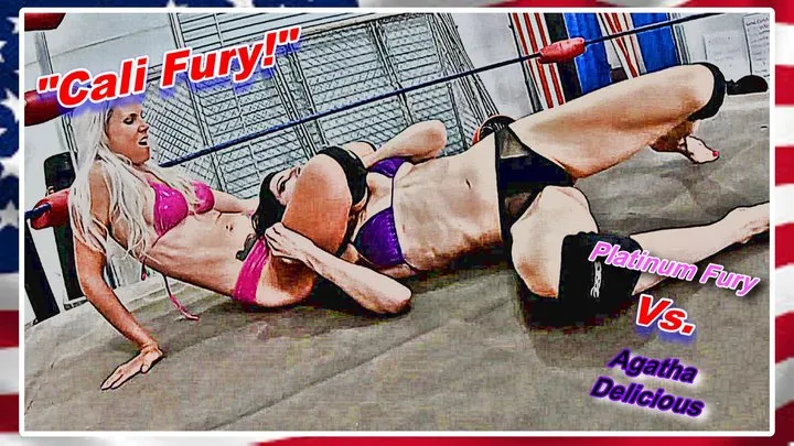 Modest Moms Wrestling - Cali Fury!