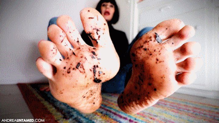 Miss Untamed Femdom Fetish Clips - You Want Clean Feet? Clean Them Then!