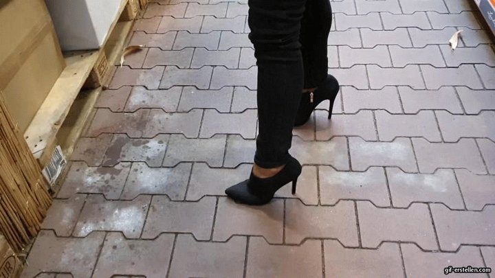 Helenas Feet High Heels Tights Legs - Daily Ways with ankle Boots 2 HD wmv 1920x1080