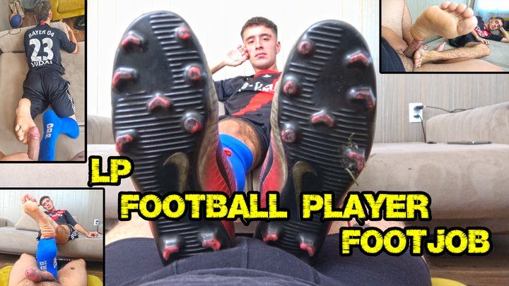 Str8crushfeet - Football Player LP gives a footjob - Straight guys do anything for football