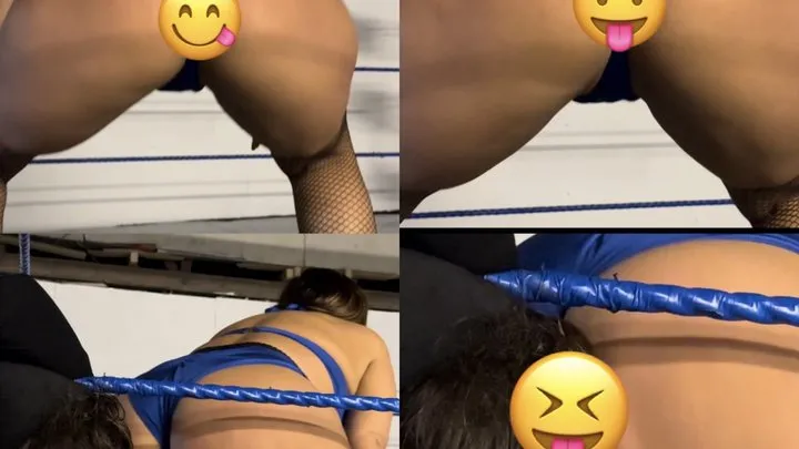 Nadia Sapphire - wedgie twerking in his face