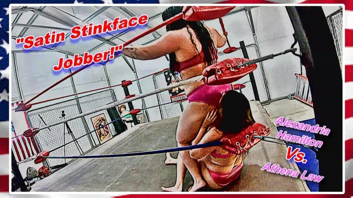 Modest Moms Wrestling - Satin Stinkface Jobber!