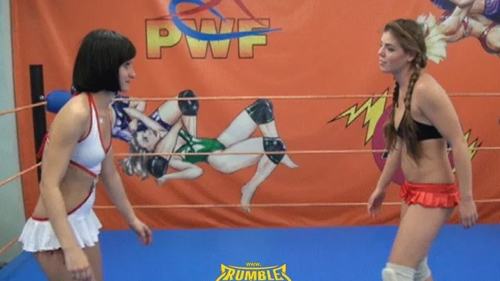 Russianwomanwrestling - Dallas vs Natali - Female Pro Wrestling Fight - RM203