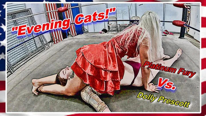Modest Moms Wrestling - Evening Cats!