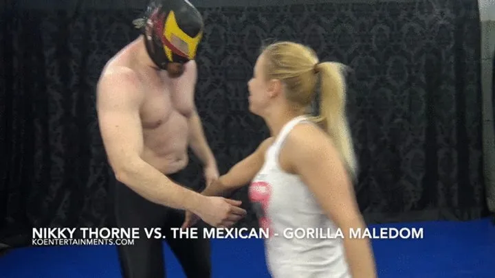 European Fight Club Mixed Wrestling - Nikky Thorne vs The Mexican – Gorilla