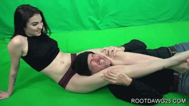 Rootdawg25 Dirty Feet - Aries in Leg Scissor Workout 1080p MP4