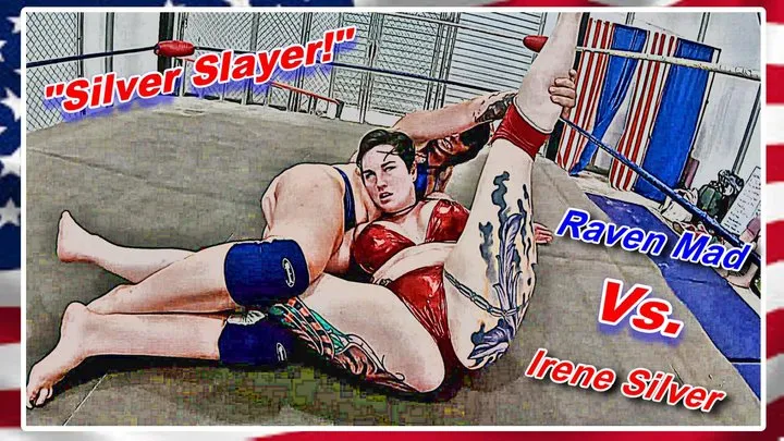 Modest Moms Wrestling - Silver Slayer! WMV