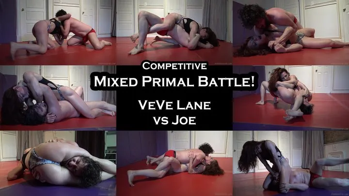 Doom Maidens Wrestling - Mixed Primal Battle! VeVe vs Joe (April 2023)