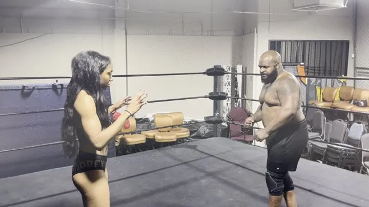 Pandemic Pro Wrestling - Barefoot Bear Dominates Tiny Cocoa