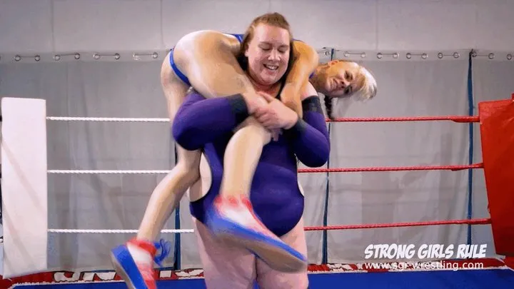 Strong Girls Rule - SGR0346 Lifted Slammed Squashed - Dominita crushes SheelaKiller