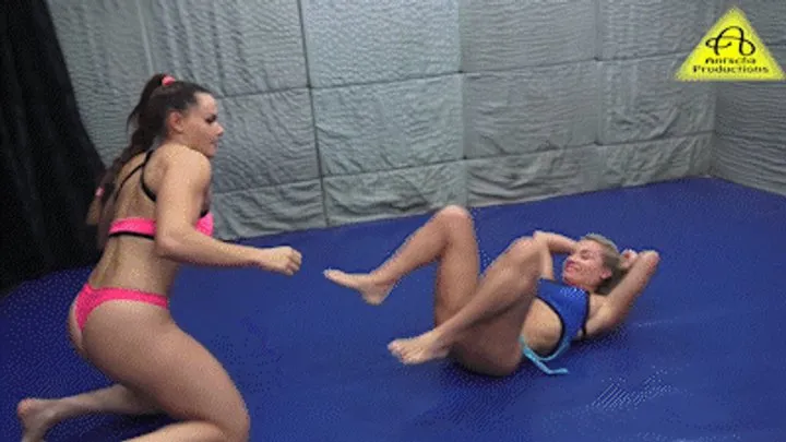 Antschas Wrestling And Fetish Store - Dolly vs Pamela female competitive wrestling