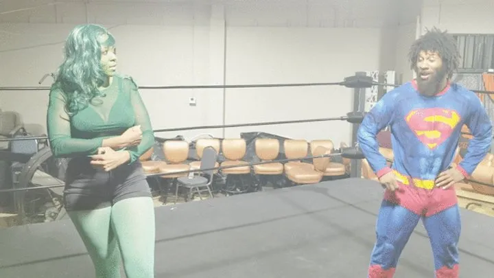Pandemic Pro Wrestling - She-Hulk Piledrives Superman!
