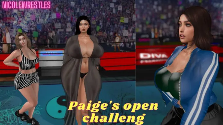 Nicolewrestles - Female Wrestling: Paige's open challenge LOW