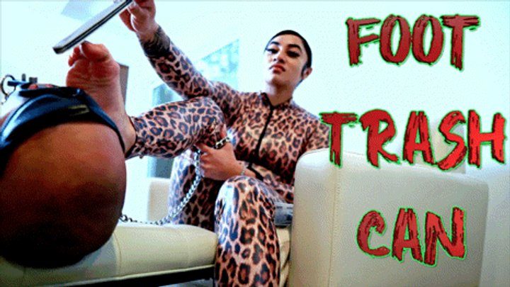 Domina Planet - Foot Trash Can (HD 4K MP4)
