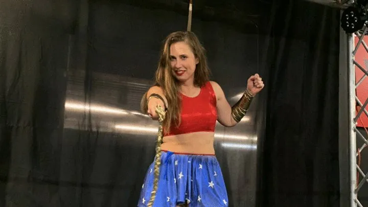 Pandemic Pro Wrestling - DC Characters IRL - Wonder Woman v Harley Quinn