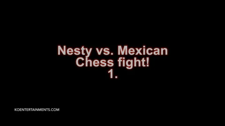 European Fight Club Mixed Wrestling - Nesty vs The Mexican - Chess Fight 1