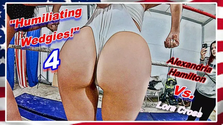 Modest Moms Wrestling - Humiliating Wedgies! 4 WMV